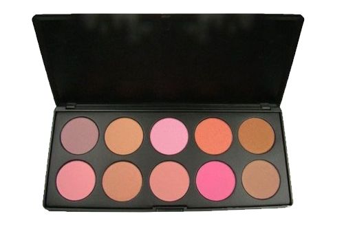 ( Chegou!!!) Paleta com dez blushes + (brinde)